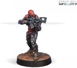 Infinity. Nomads: Intruder, Corregidor Assault Commando (HMG)